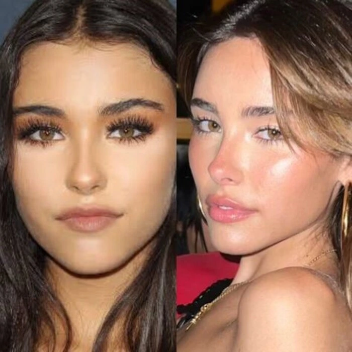pillow face before and after